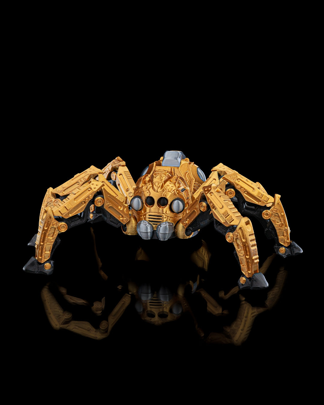 SPIDERBOT Articulated Mechanical Spider with Hamster Pilot