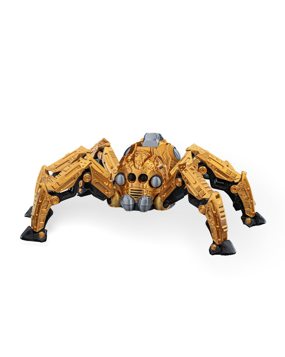 SPIDERBOT Articulated Mechanical Spider with Hamster Pilot
