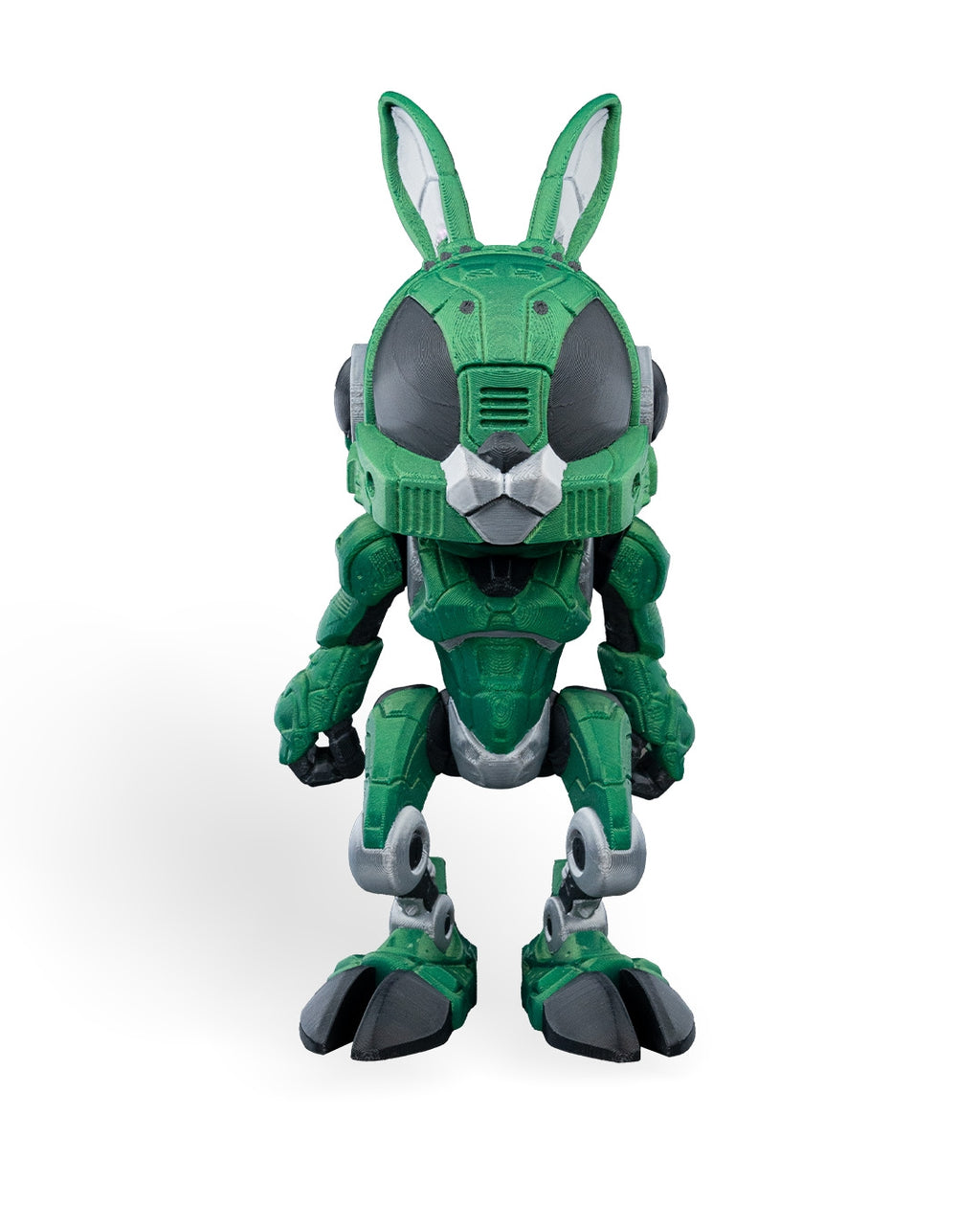 RABBITBOT Articulated Mechanical Rabbit with Hamster Pilot