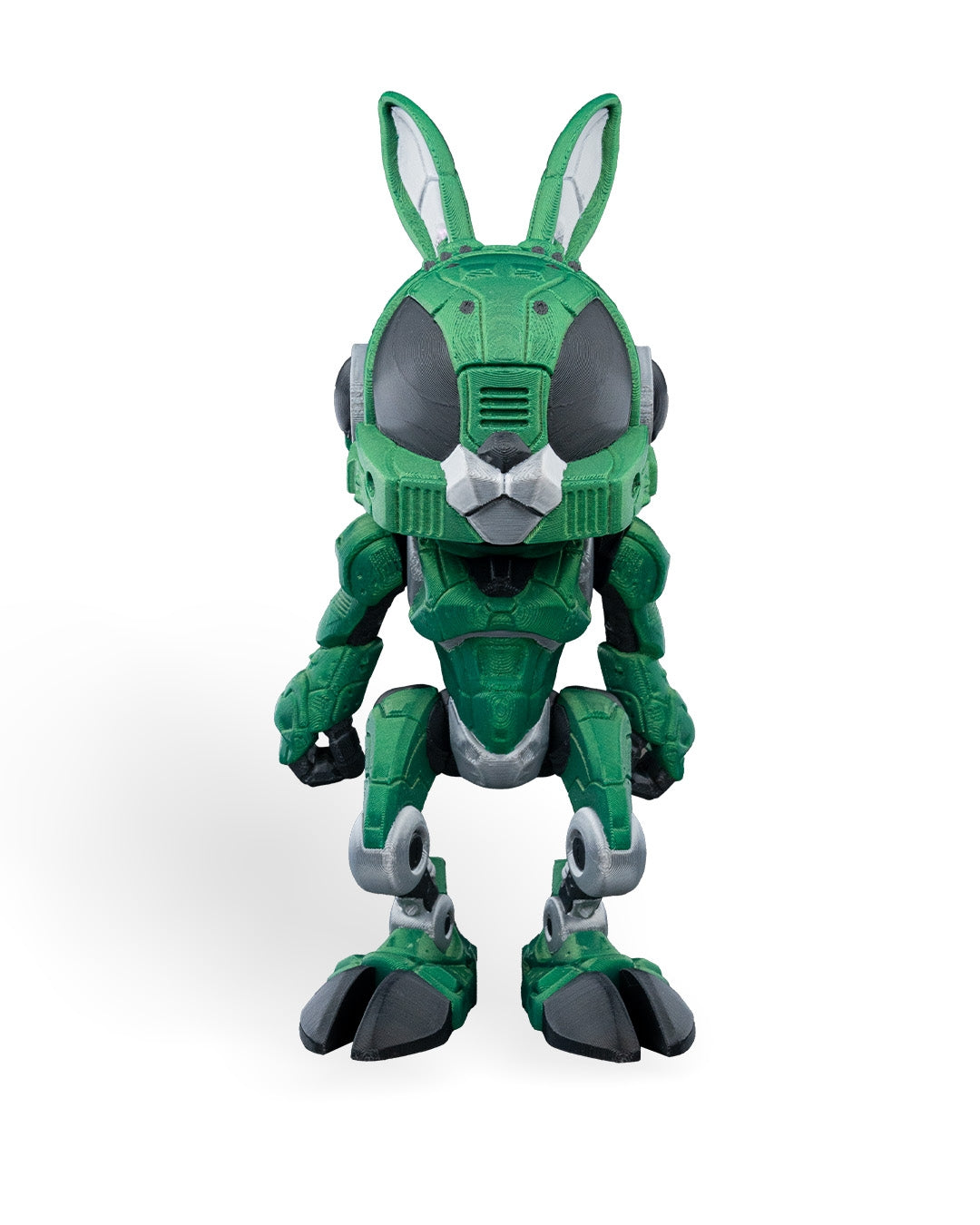 RABBITBOT Articulated Mechanical Rabbit with Hamster Pilot