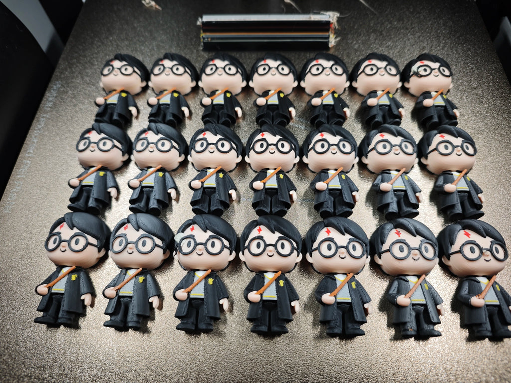 Articulated Harry Potter Minifigure Collectible Keychain