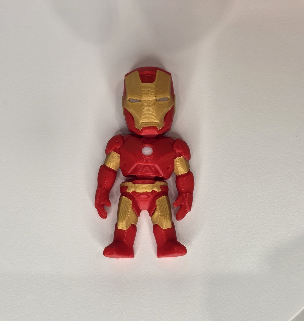 Articulated Ironman Minifigure Collectible Keychain – 4 Suit Variants