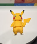 Articulated Pikachu Minifigure Collectible Keychain.