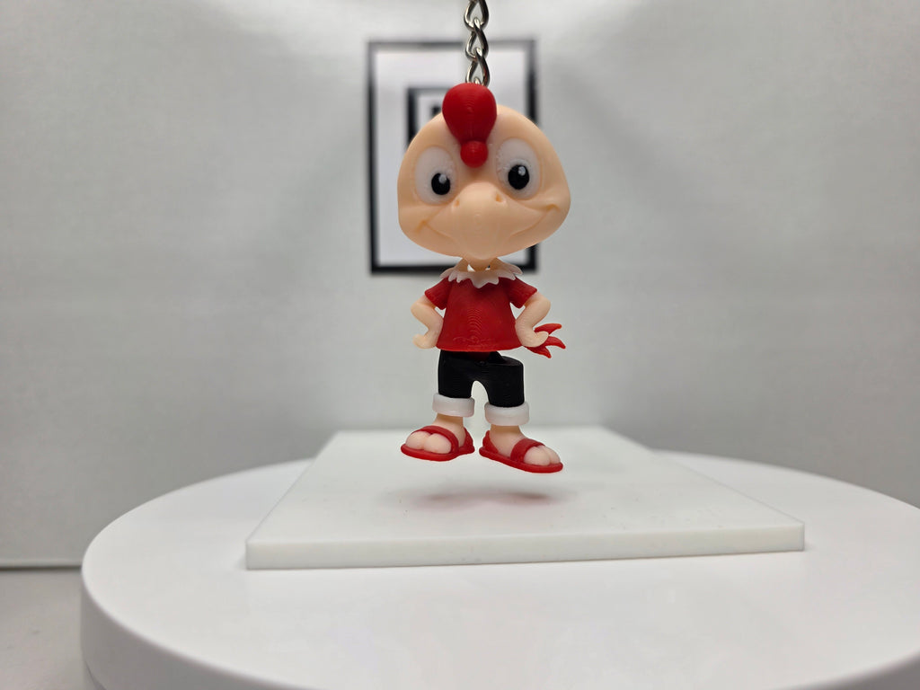 Articulated Condorito Minifigure Collectible Keychain