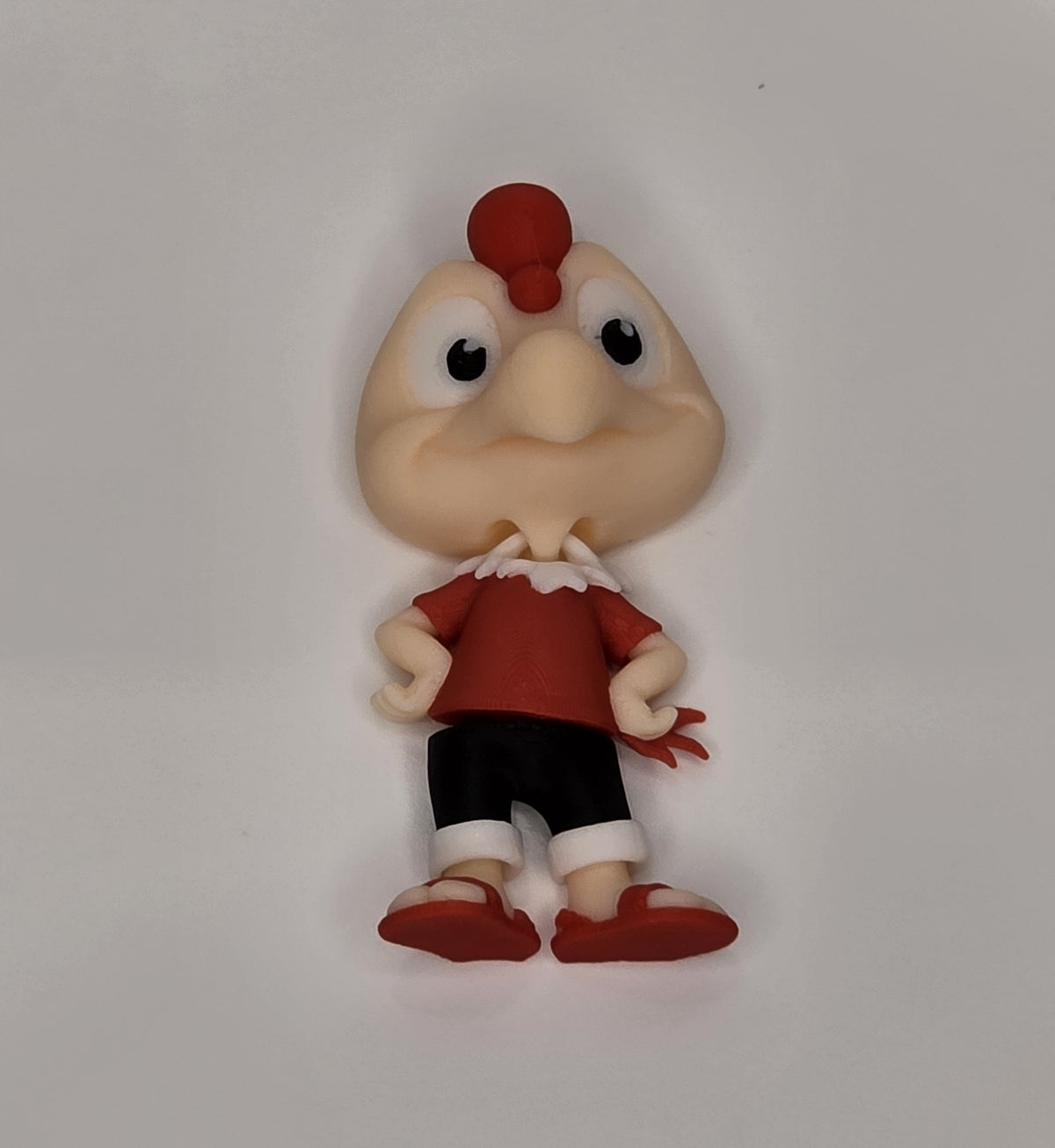 Articulated Condorito Minifigure Collectible Keychain