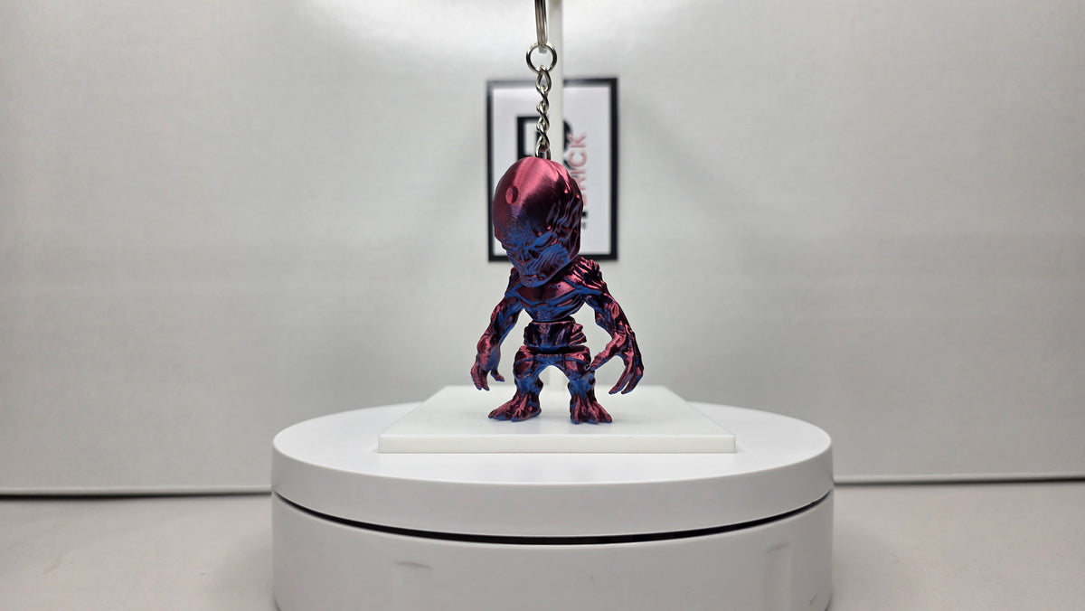 Articulated Vecna Minifigure Collectible Keychain.