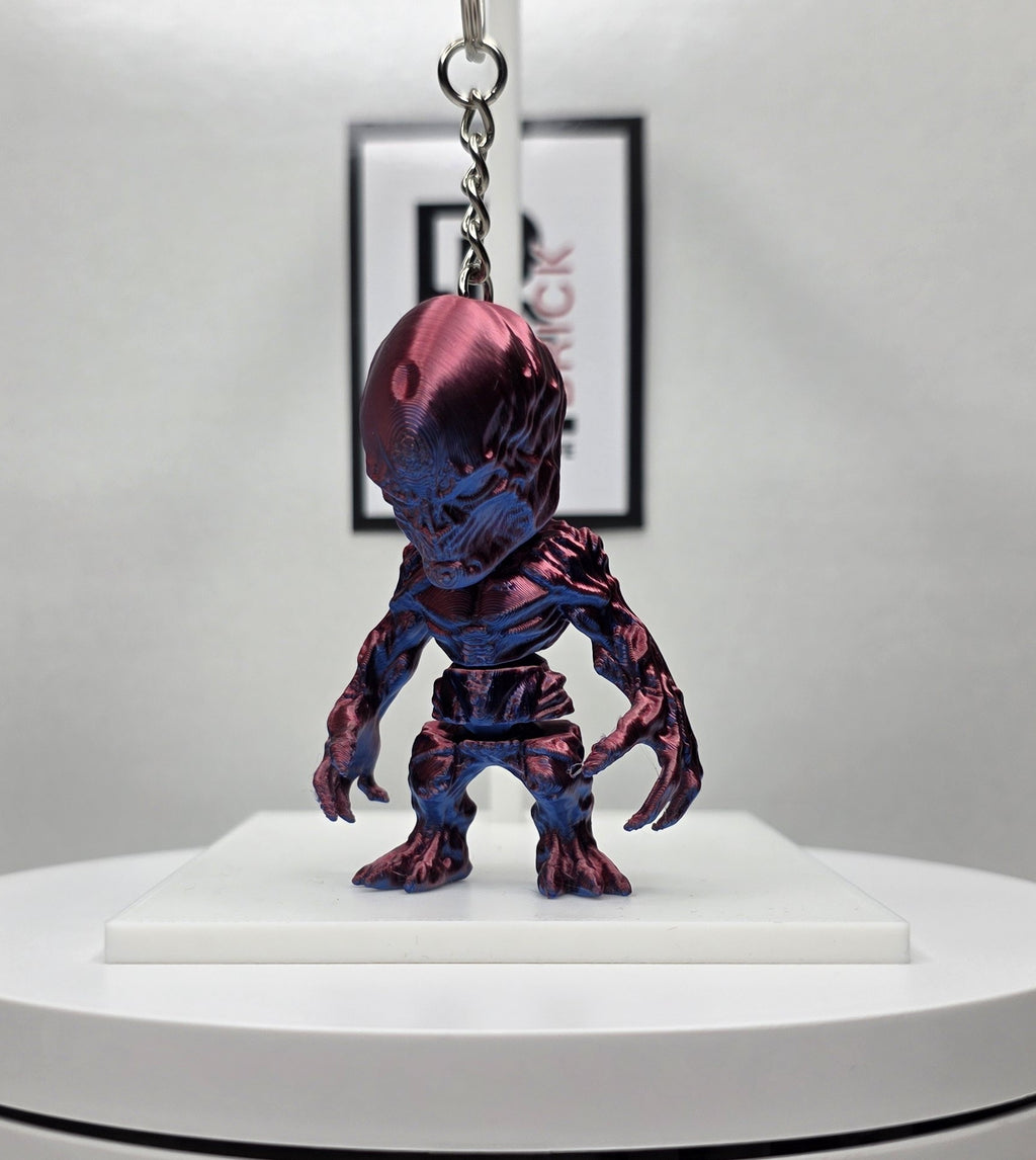 Articulated Vecna Minifigure Collectible Keychain.