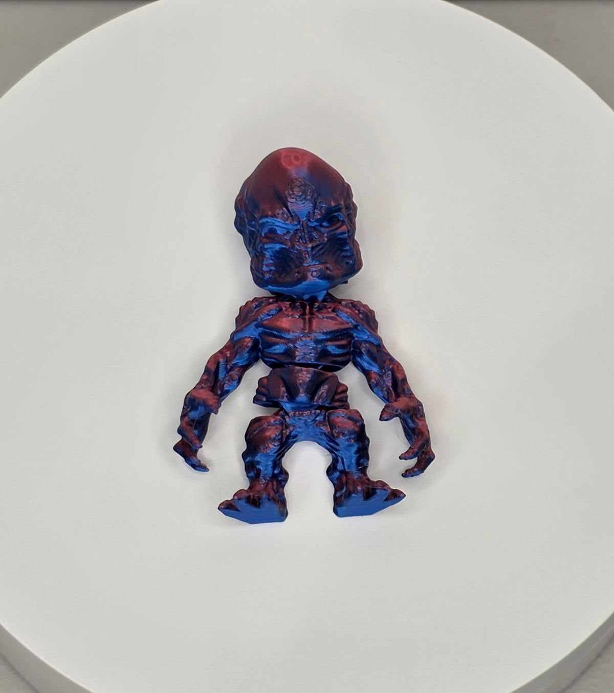 Articulated Vecna Minifigure Collectible Keychain.