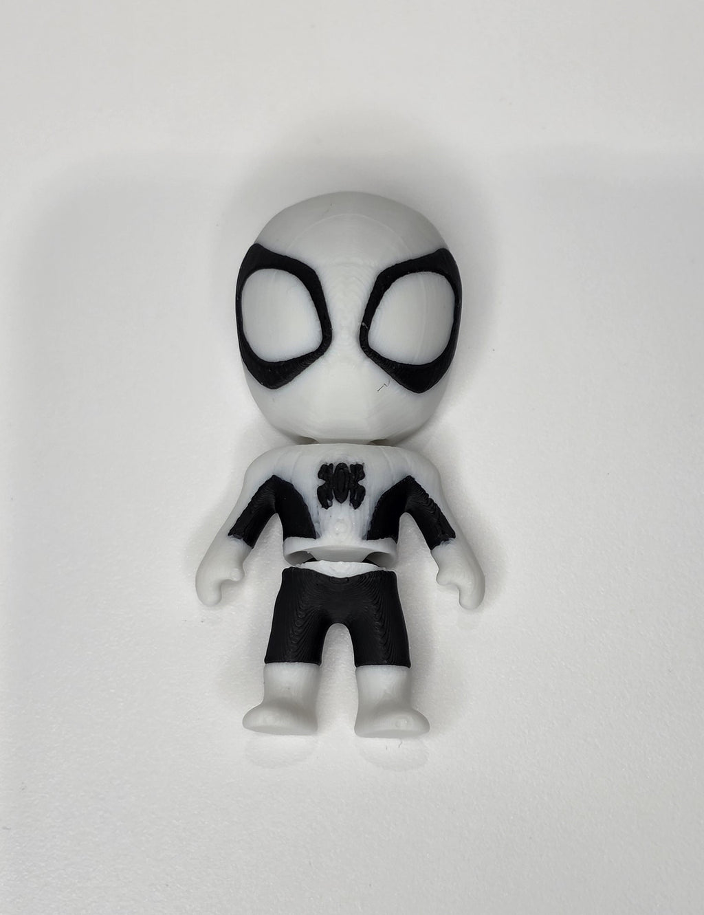 Articulated Spiderman Minifigure Collectible Keychain – 4 Suit Variants