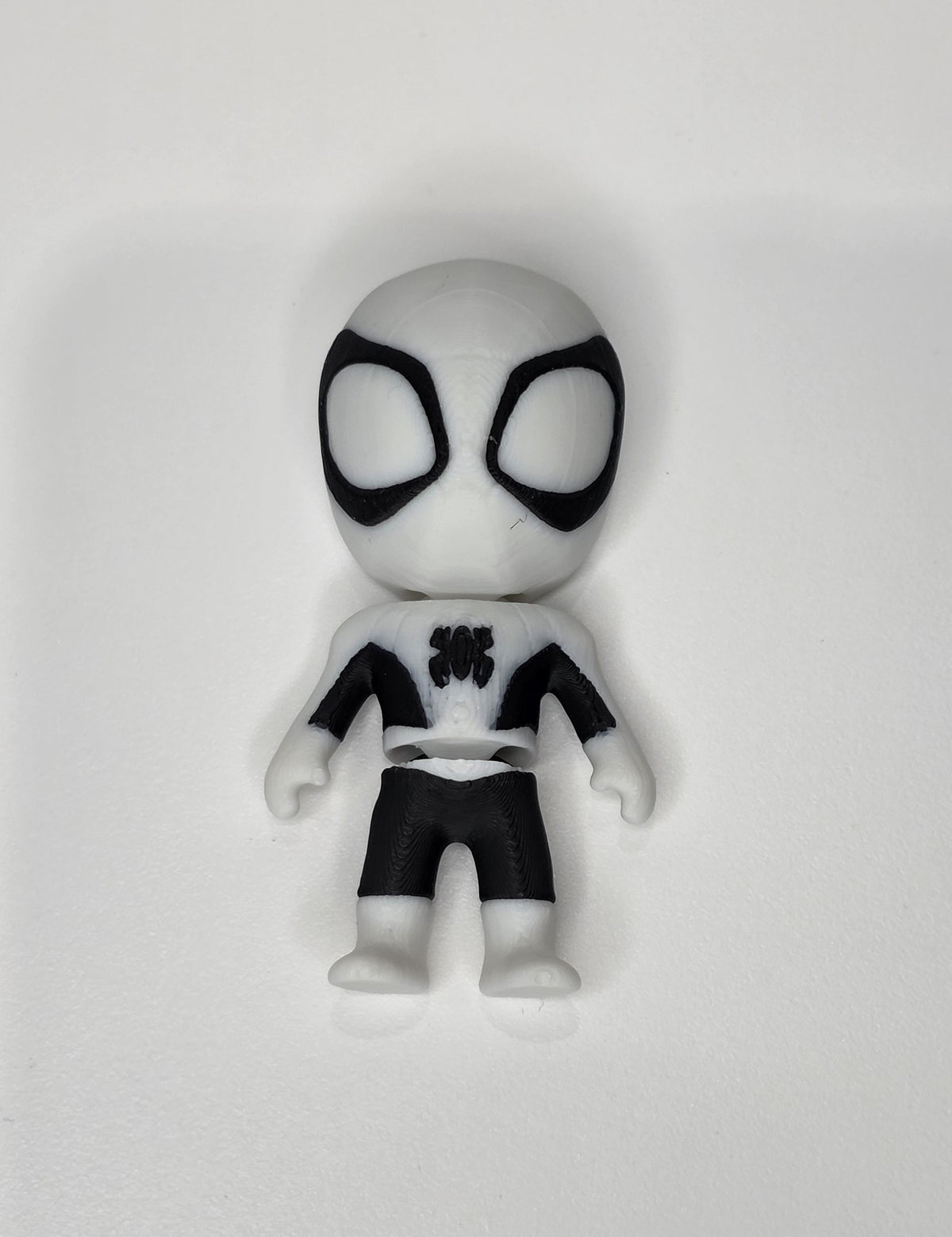 Articulated Spiderman Minifigure Collectible Keychain – 4 Suit Variants