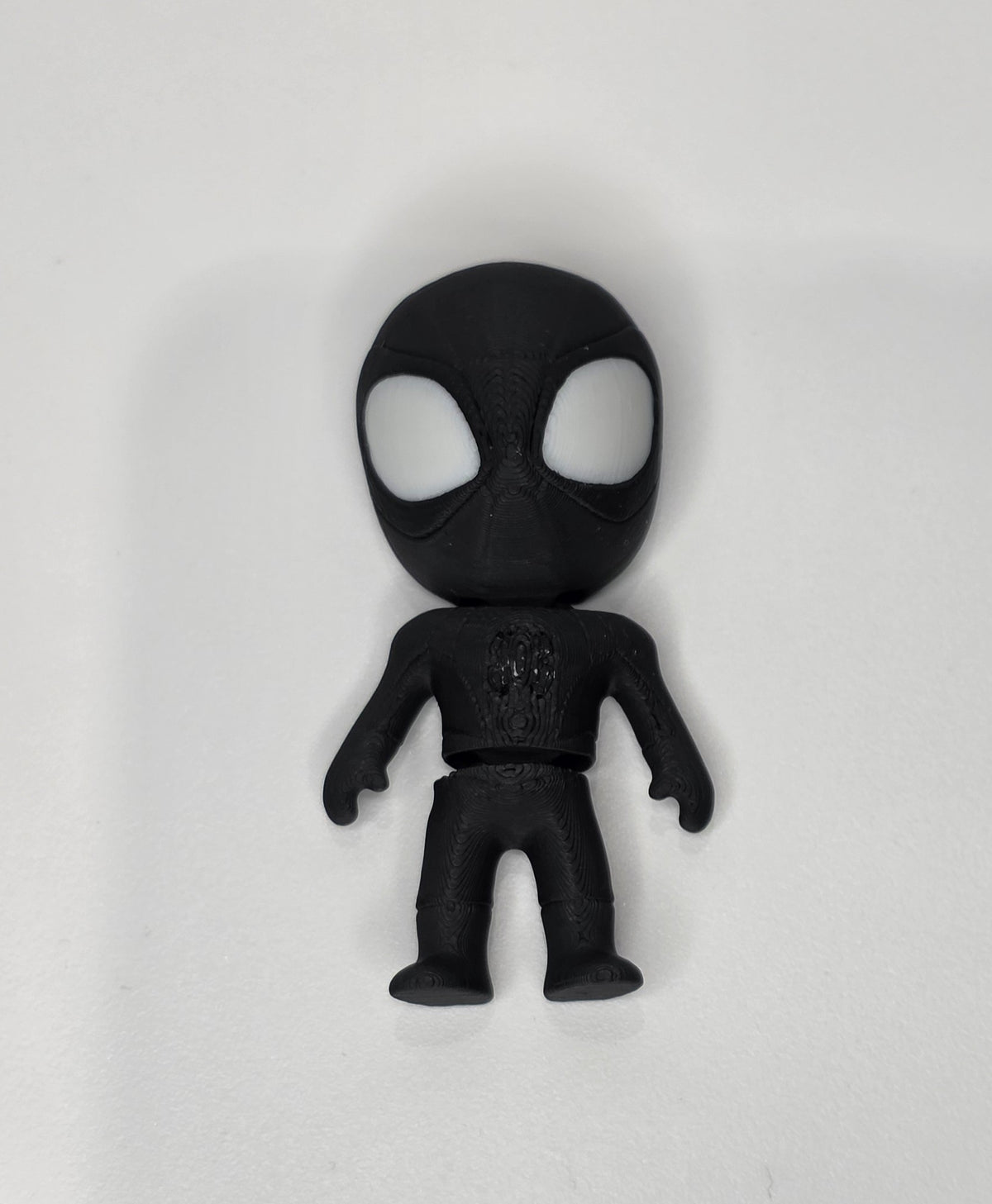 Articulated Spiderman Minifigure Collectible Keychain – 4 Suit Variants