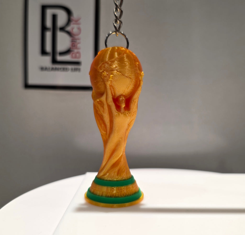 FIFA World Cup Trophy Collectible Keychain.