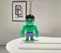Articulated Hulk Minifigure Collectible Keychain – Green Hulk & Red Hulk Variants