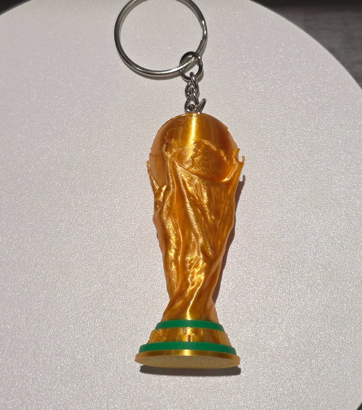 FIFA World Cup Trophy Collectible Keychain.