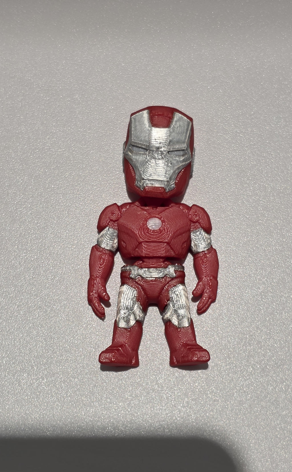 Articulated Ironman Minifigure Collectible Keychain – 4 Suit Variants