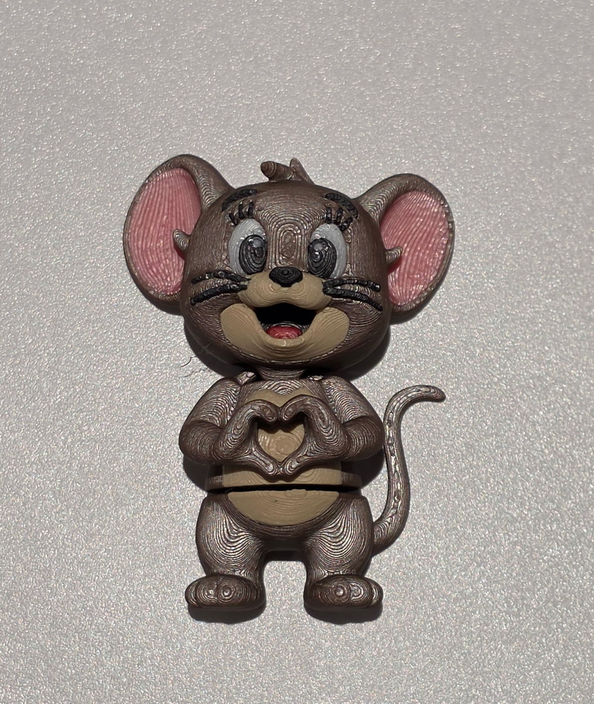 Articulated Jerry (Tom and Jerry) Minifigure Collectible Keychain