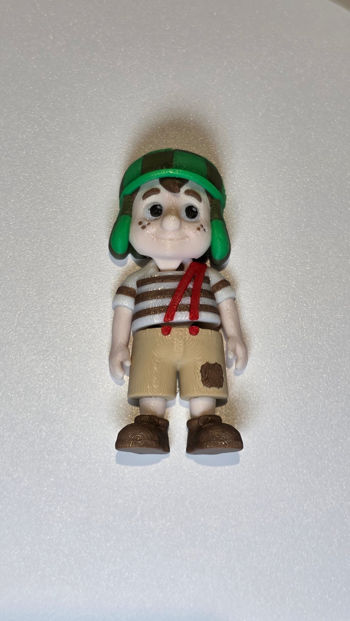 Articulated Chavo del 8 Minifigure Collectible Keychain.