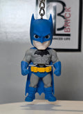 Articulated Batman Minifigure Collectible Keychain – 2 Suit Variants