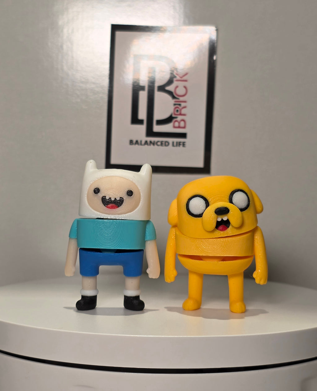 Articulated Jake Minifigure Collectible Keychain.