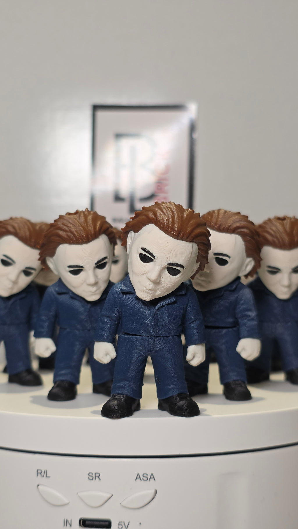 Articulated Michael Myers Minifigure Collectible Keychain