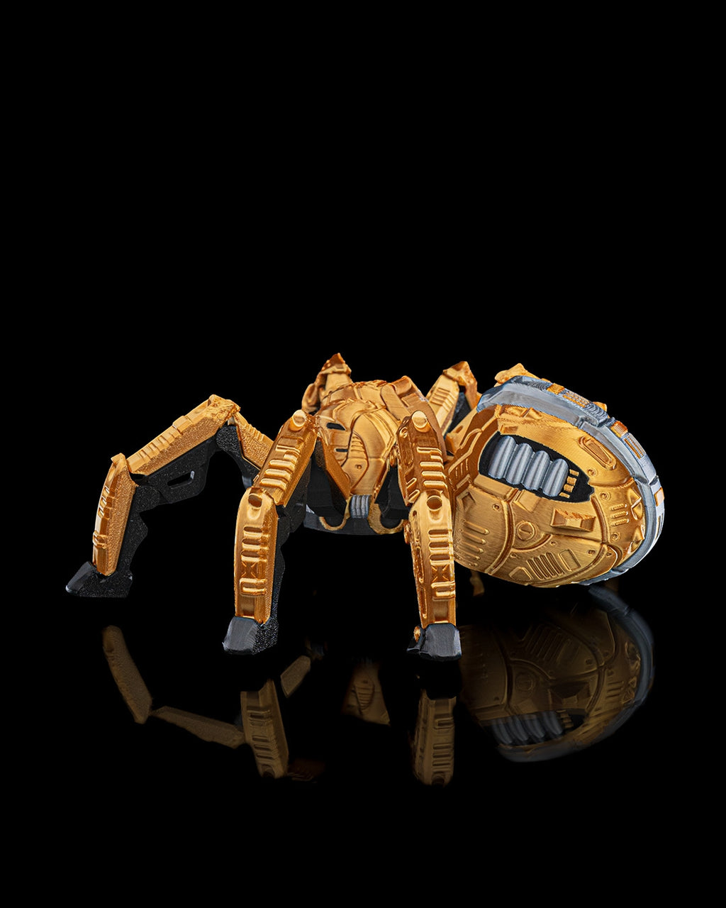 SPIDERBOT Articulated Mechanical Spider with Hamster Pilot
