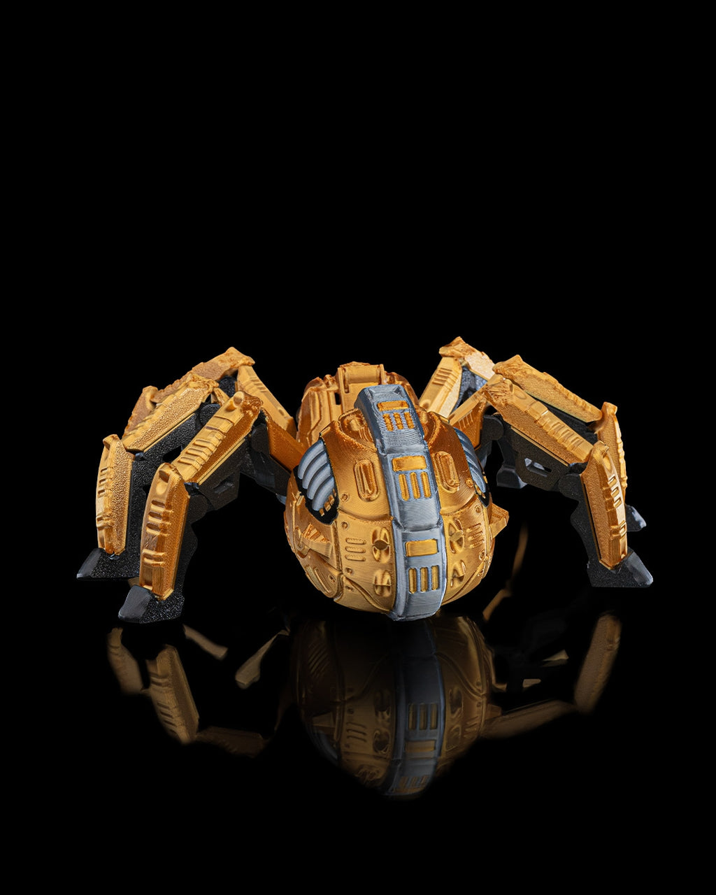 SPIDERBOT Articulated Mechanical Spider with Hamster Pilot