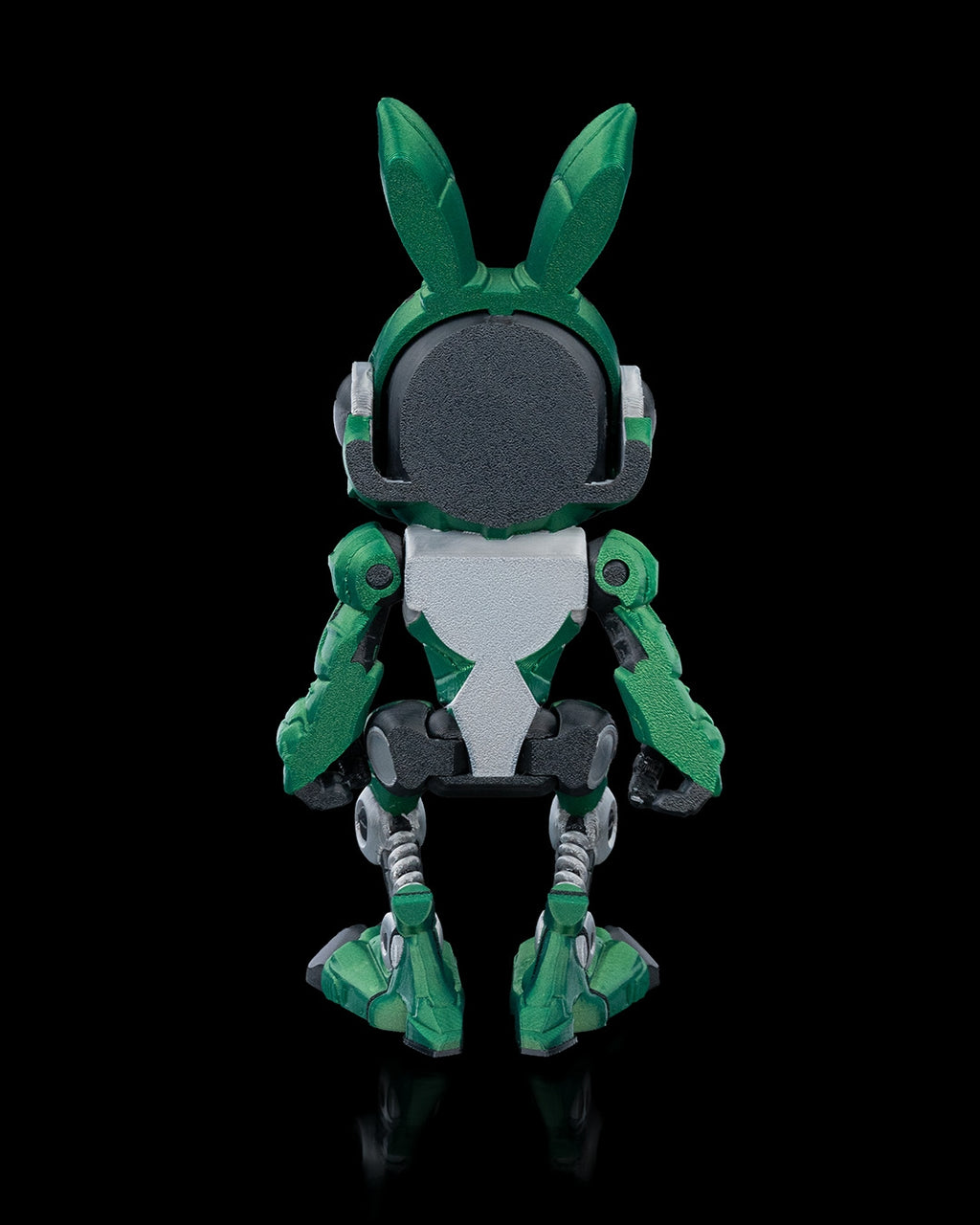 RABBITBOT Articulated Mechanical Rabbit with Hamster Pilot