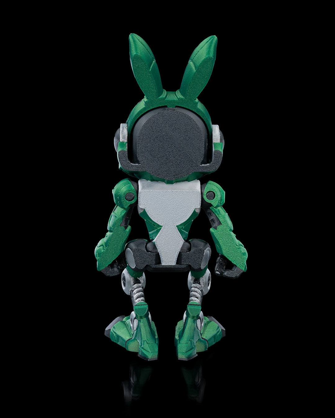 RABBITBOT Articulated Mechanical Rabbit with Hamster Pilot