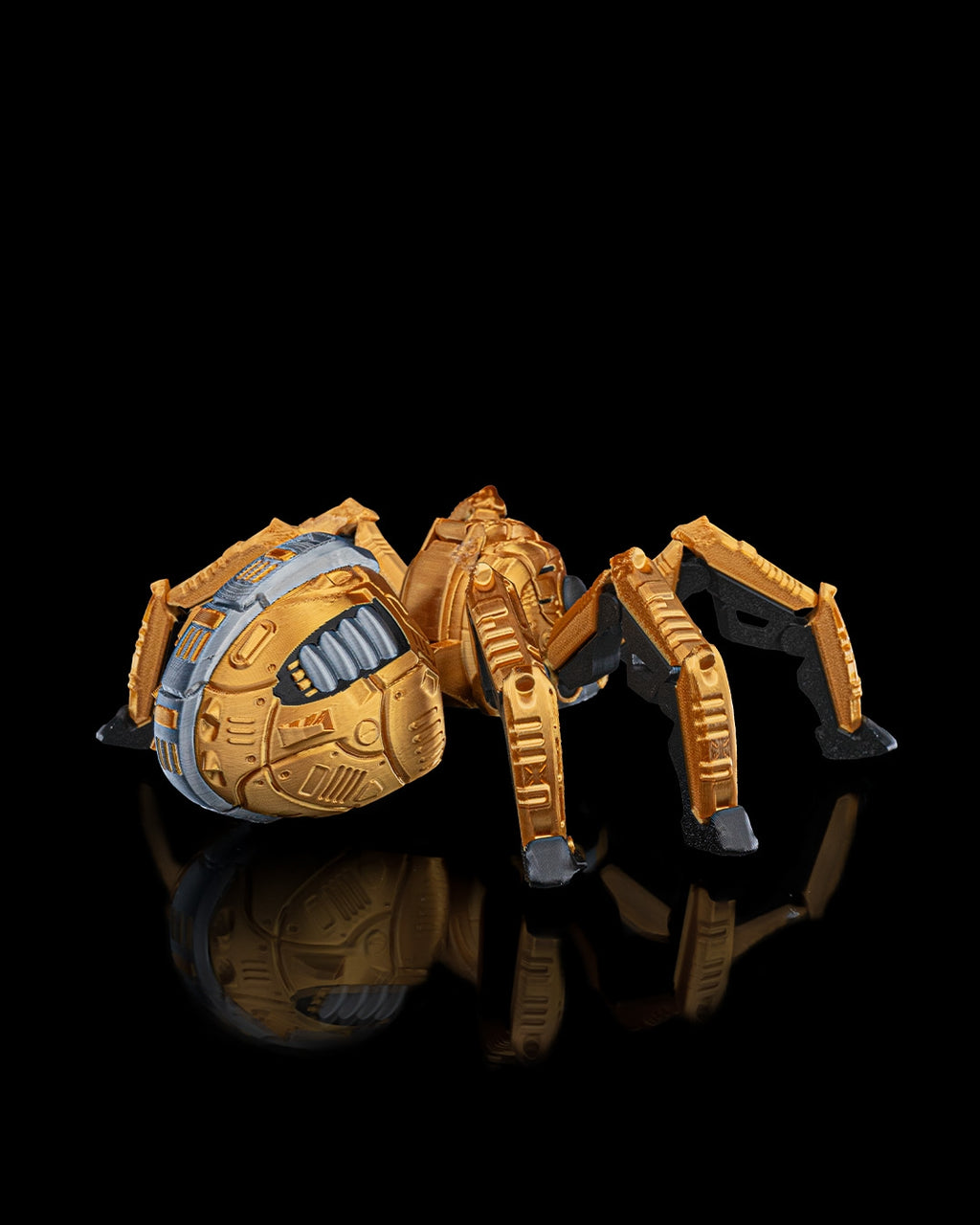 SPIDERBOT Articulated Mechanical Spider with Hamster Pilot