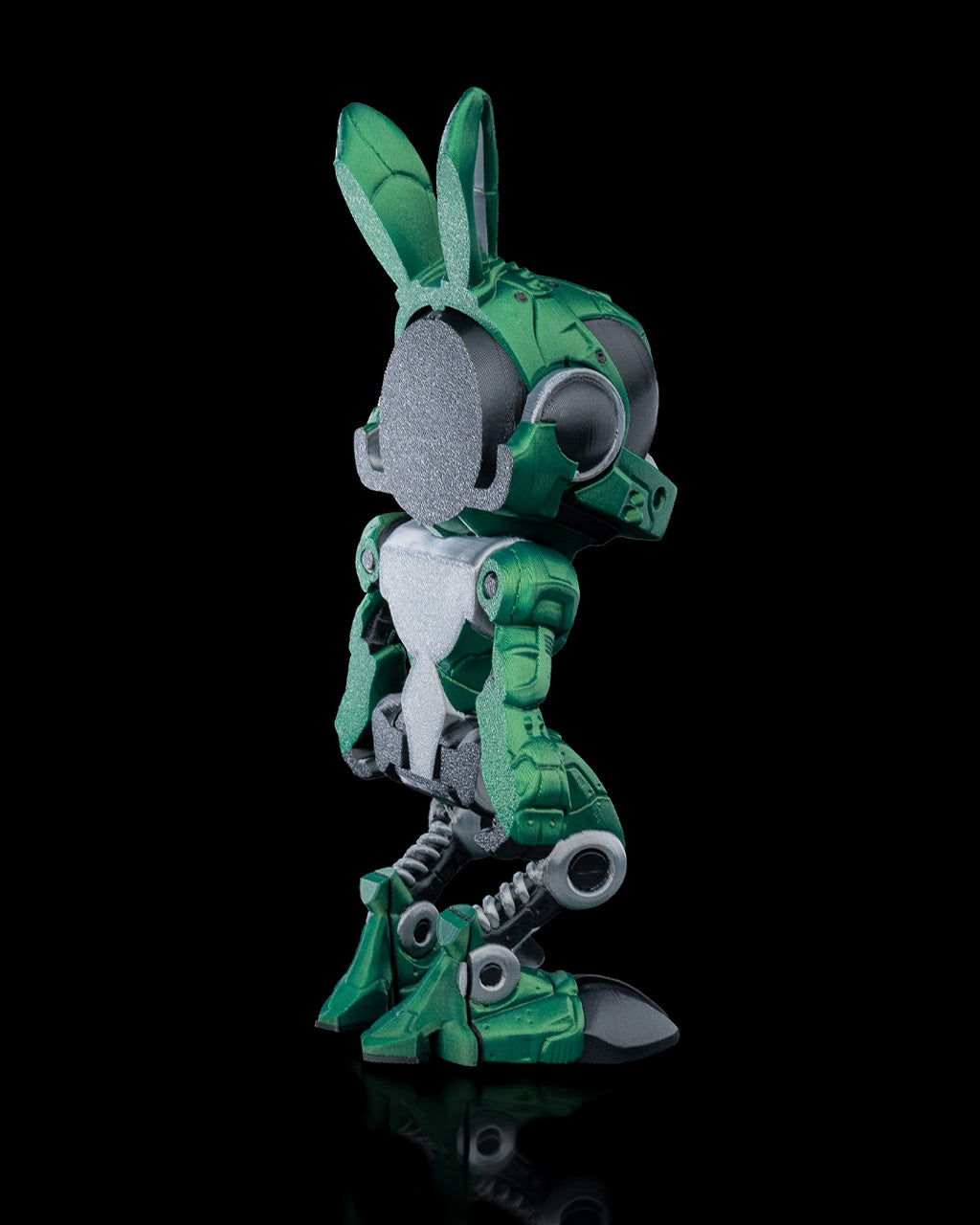 RABBITBOT Articulated Mechanical Rabbit with Hamster Pilot