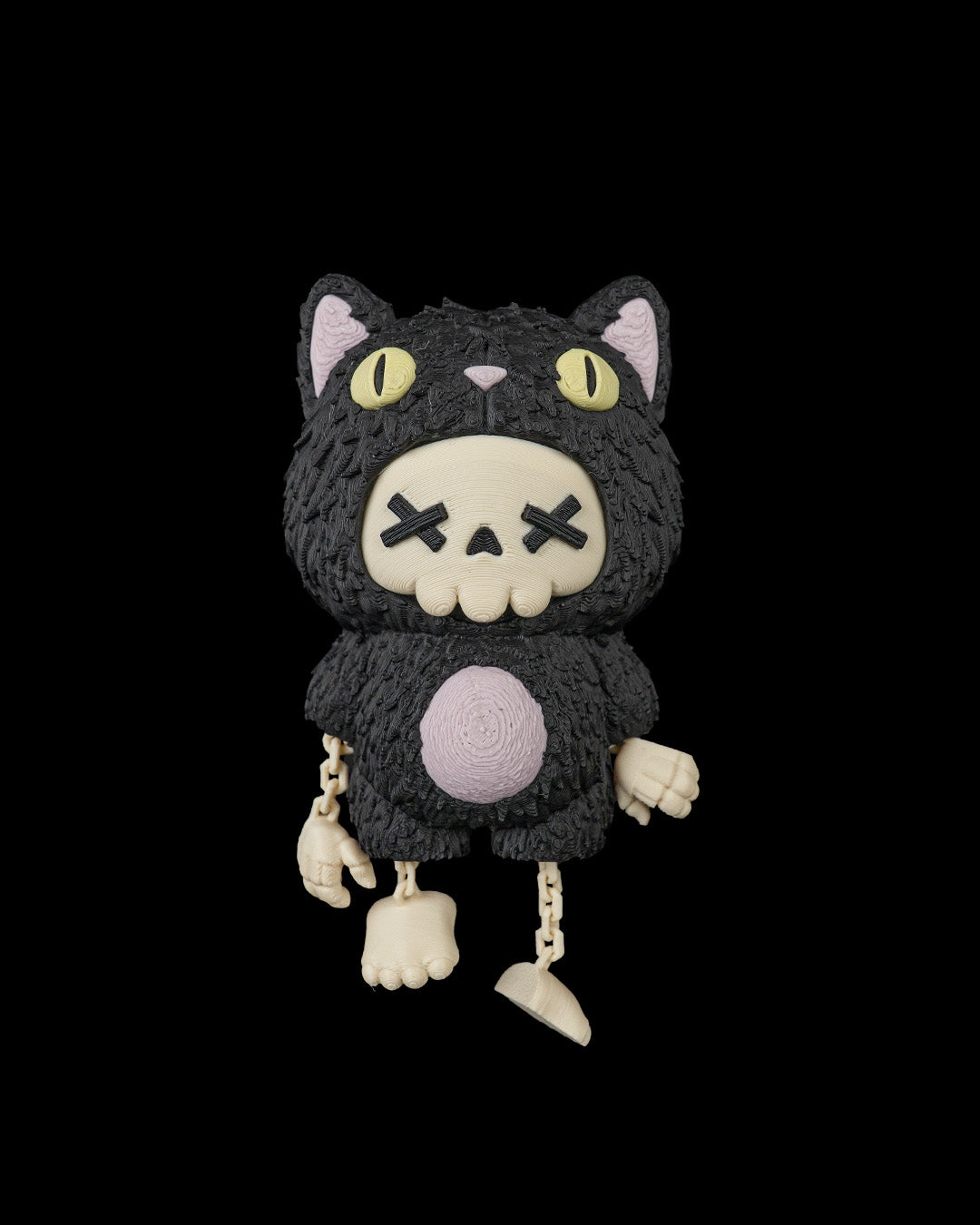 SKUBBIES Grim Reaper "Hex" Collectible Figure Keychain