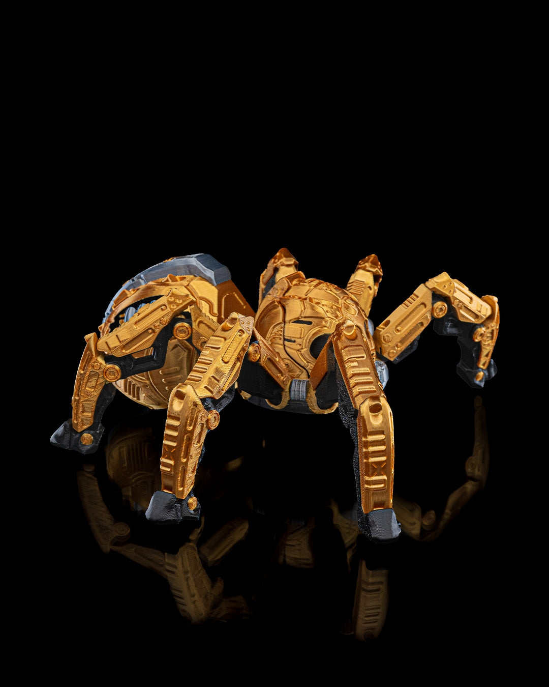 SPIDERBOT Articulated Mechanical Spider with Hamster Pilot