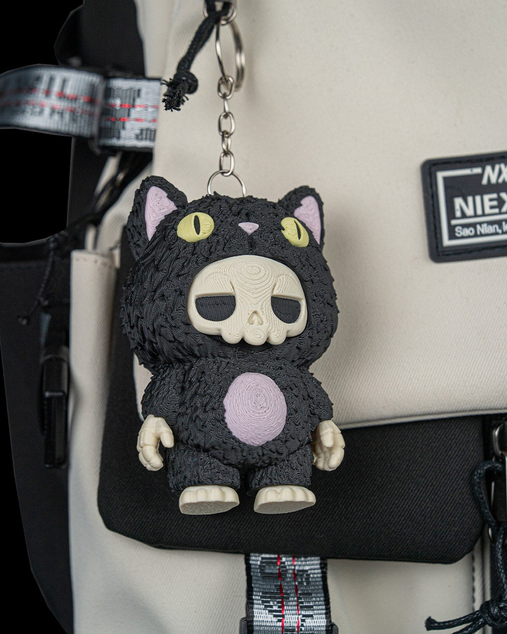 SKUBBIES Grim Reaper "Hex" Collectible Figure Keychain