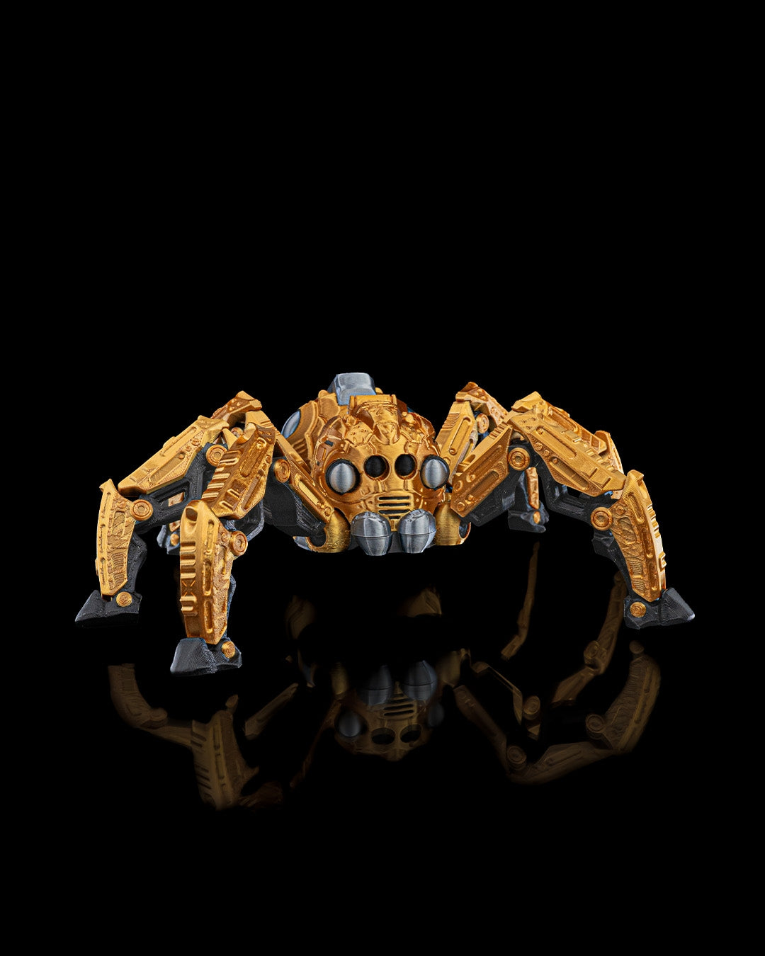 SPIDERBOT Articulated Mechanical Spider with Hamster Pilot