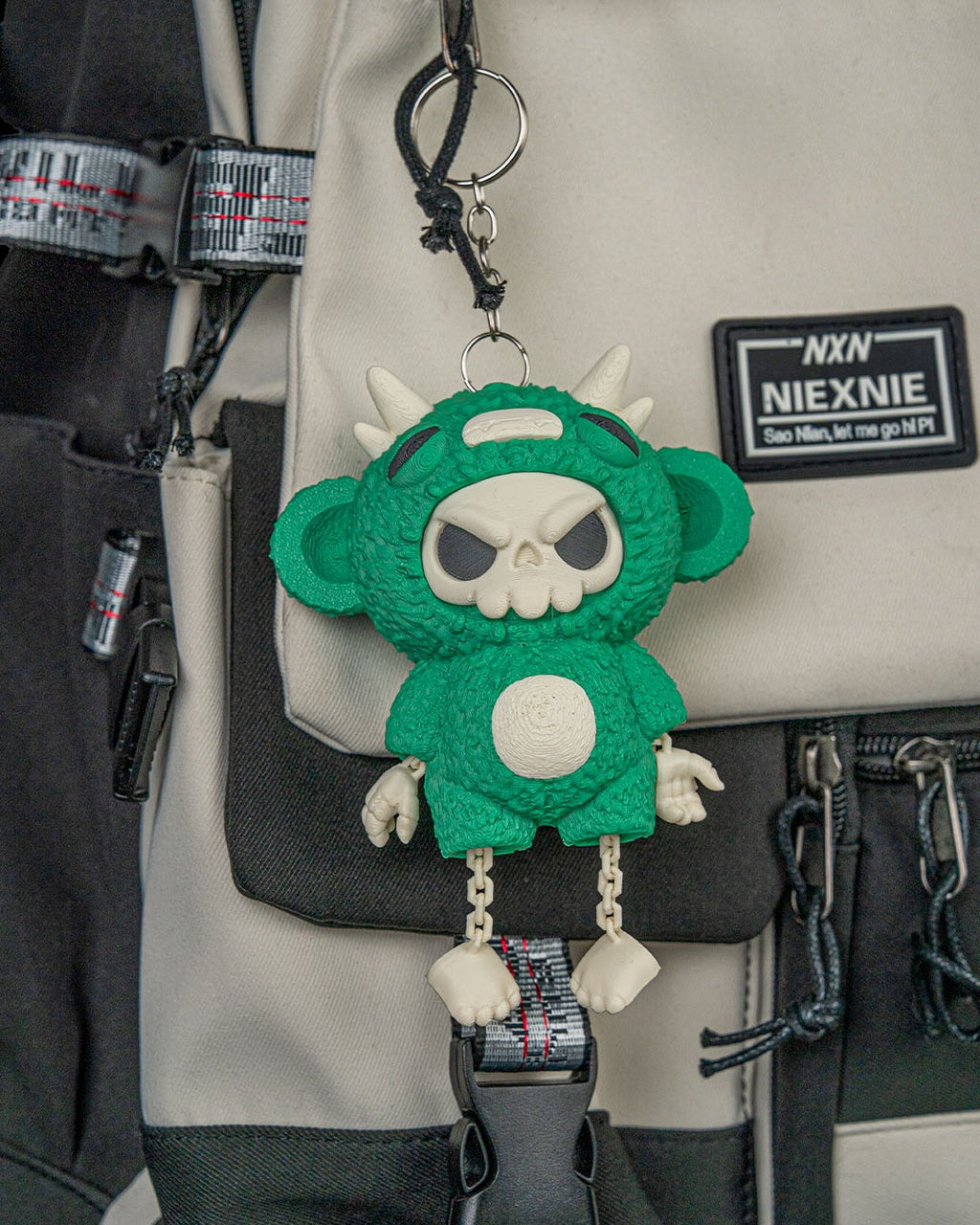 SKUBBIES Grim Reaper "Moki" Collectible Figure Keychain