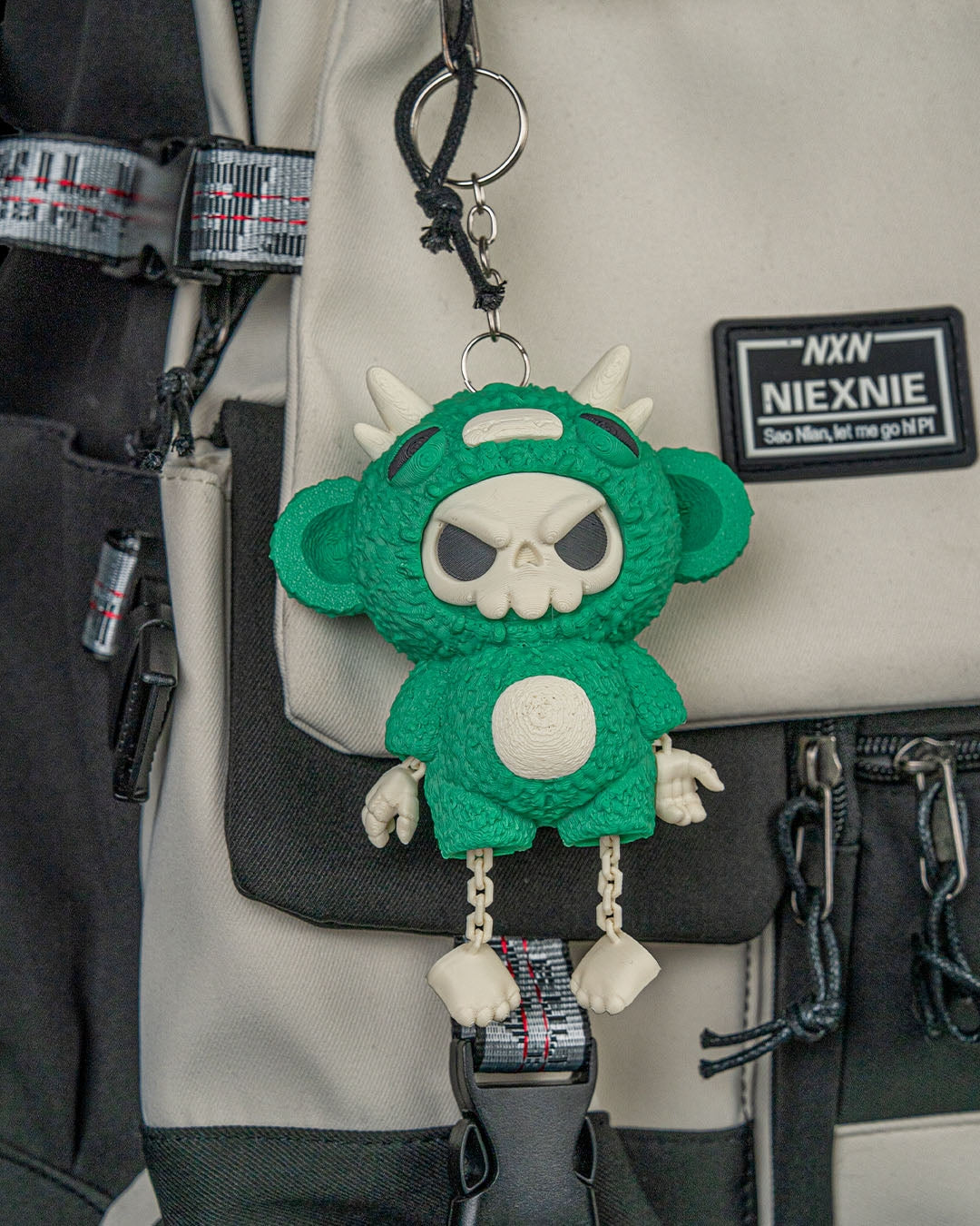 SKUBBIES Grim Reaper "Moki" Collectible Figure Keychain