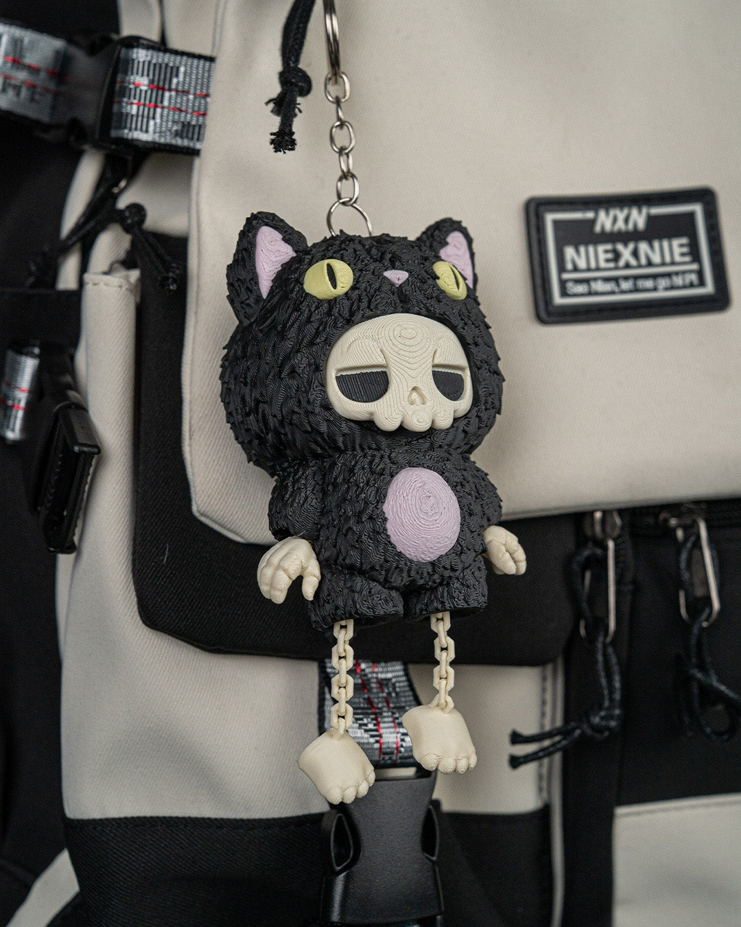 SKUBBIES Grim Reaper "Hex" Collectible Figure Keychain