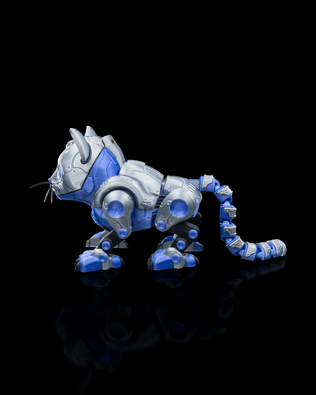 CATBOT Articulated Mechanical Cat with Hamster Pilot