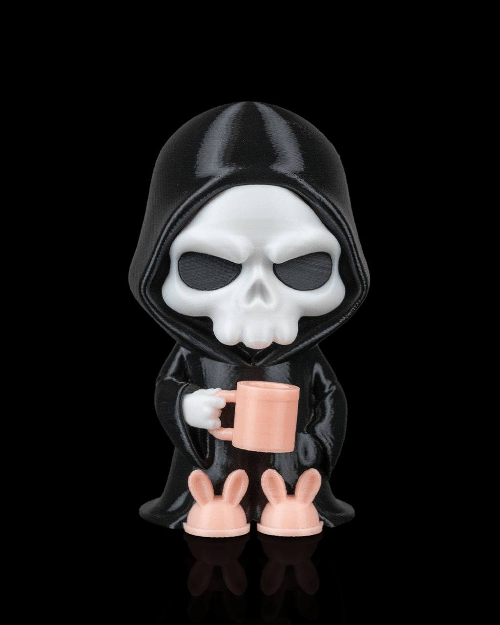 Grim Reaper "Coffin Break" Collectible Figure Keychain