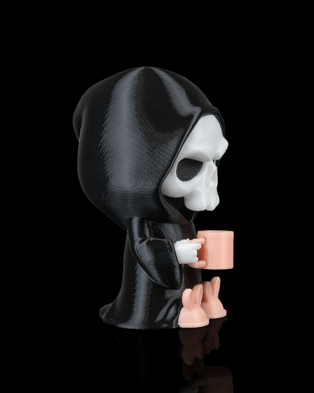 Grim Reaper "Coffin Break" Collectible Figure Keychain