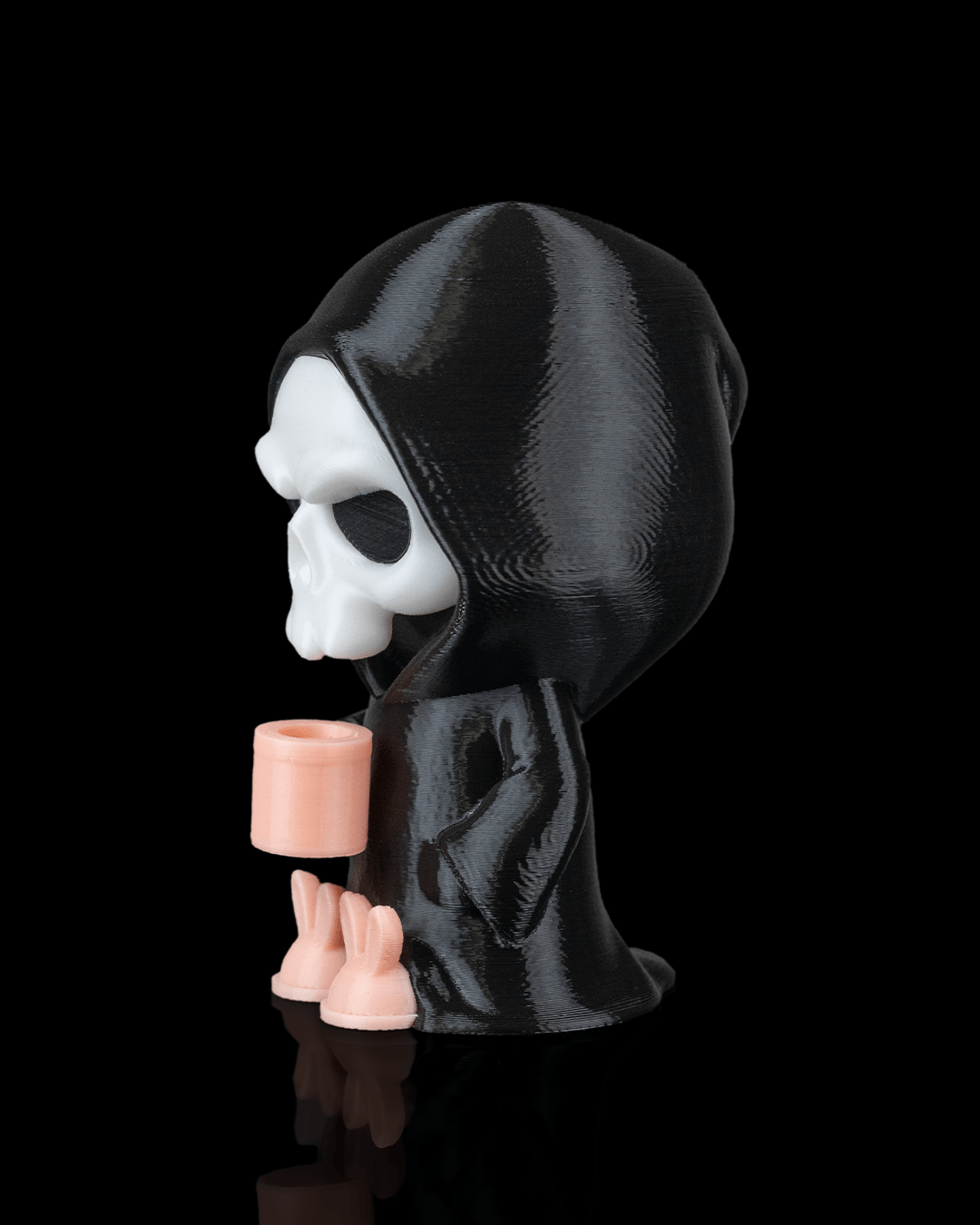Grim Reaper "Coffin Break" Collectible Figure Keychain