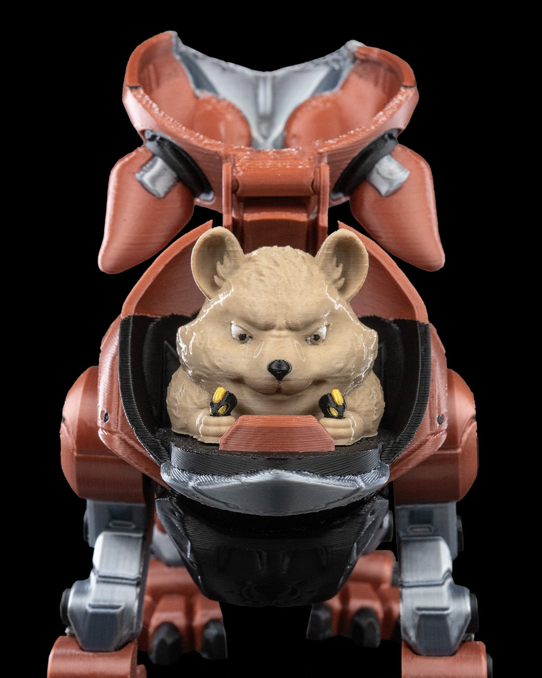 DOGGOBOT Articulated Mechanical Dog with Hamster Pilot