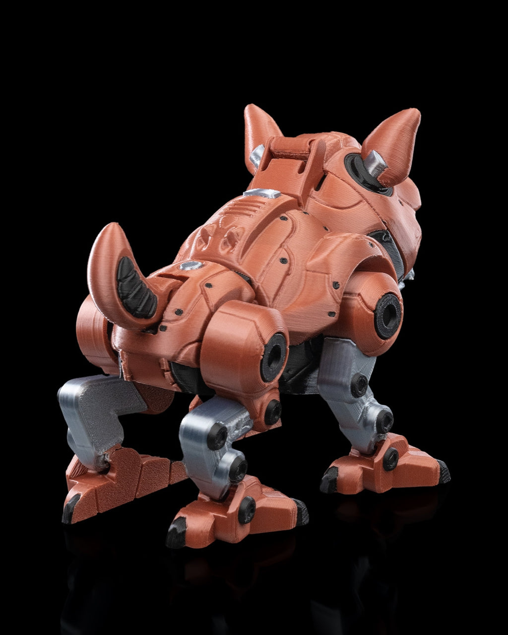 DOGGOBOT Articulated Mechanical Dog with Hamster Pilot
