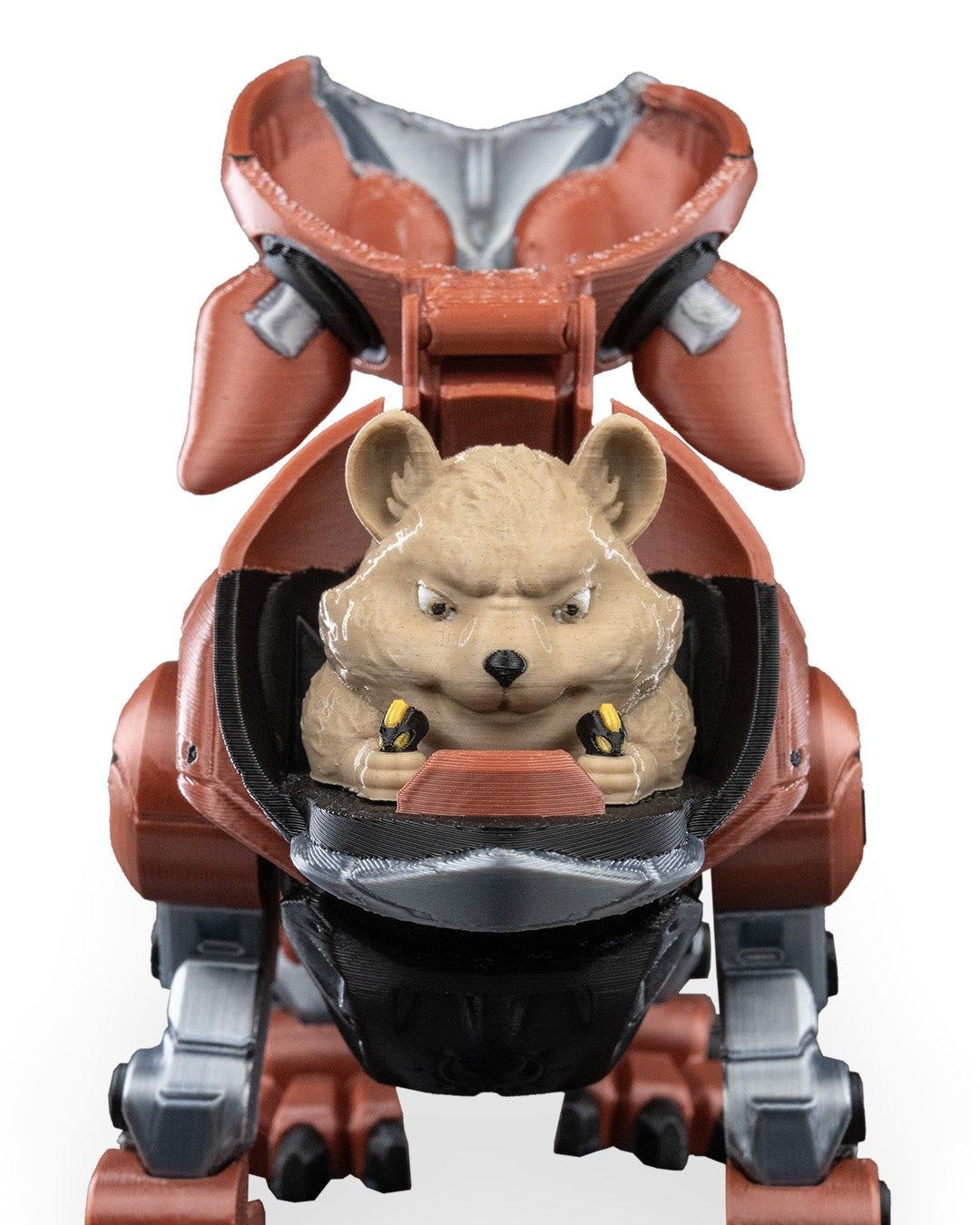 DOGGOBOT Articulated Mechanical Dog with Hamster Pilot