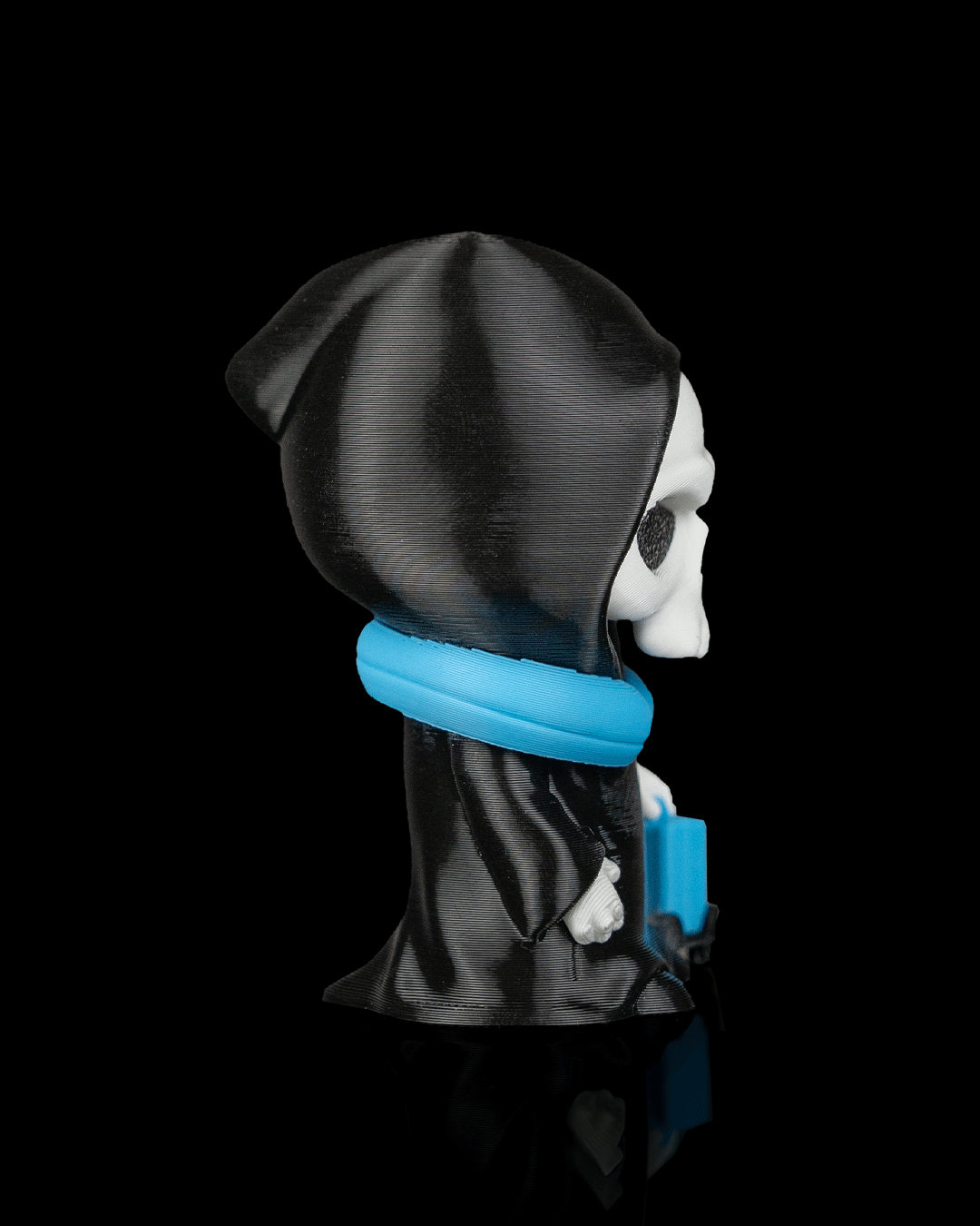 Grim Reaper "Final Boarding" Collectible Figure Keychain