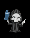 Grim Reaper "Groove Reaper" Collectible Figure Keychain