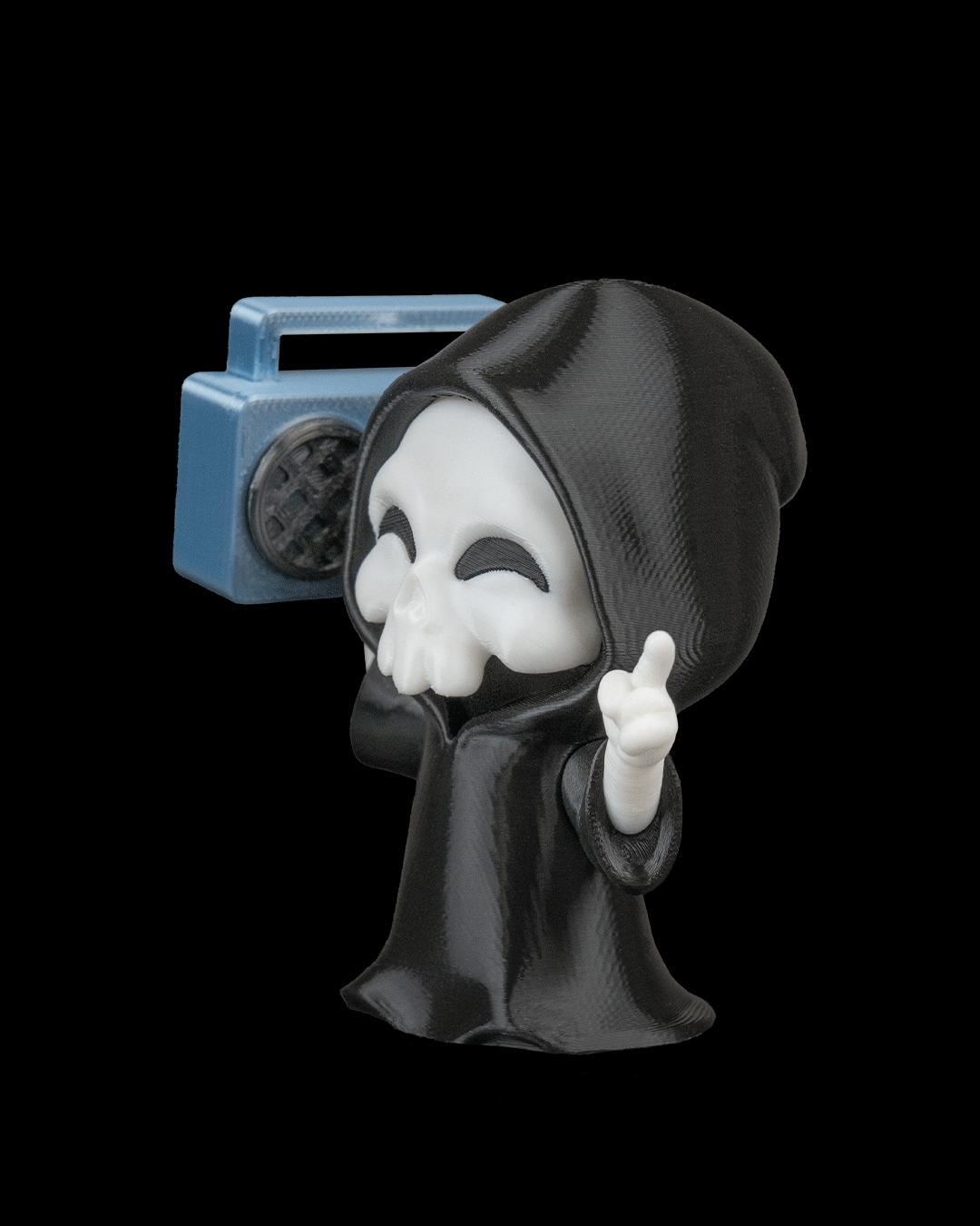 Grim Reaper "Groove Reaper" Collectible Figure Keychain