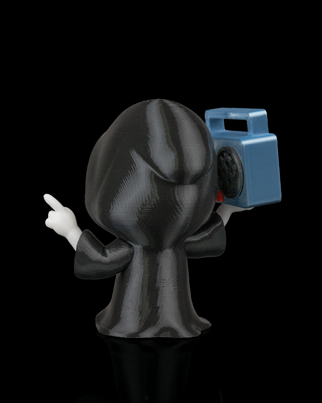 Grim Reaper "Groove Reaper" Collectible Figure Keychain