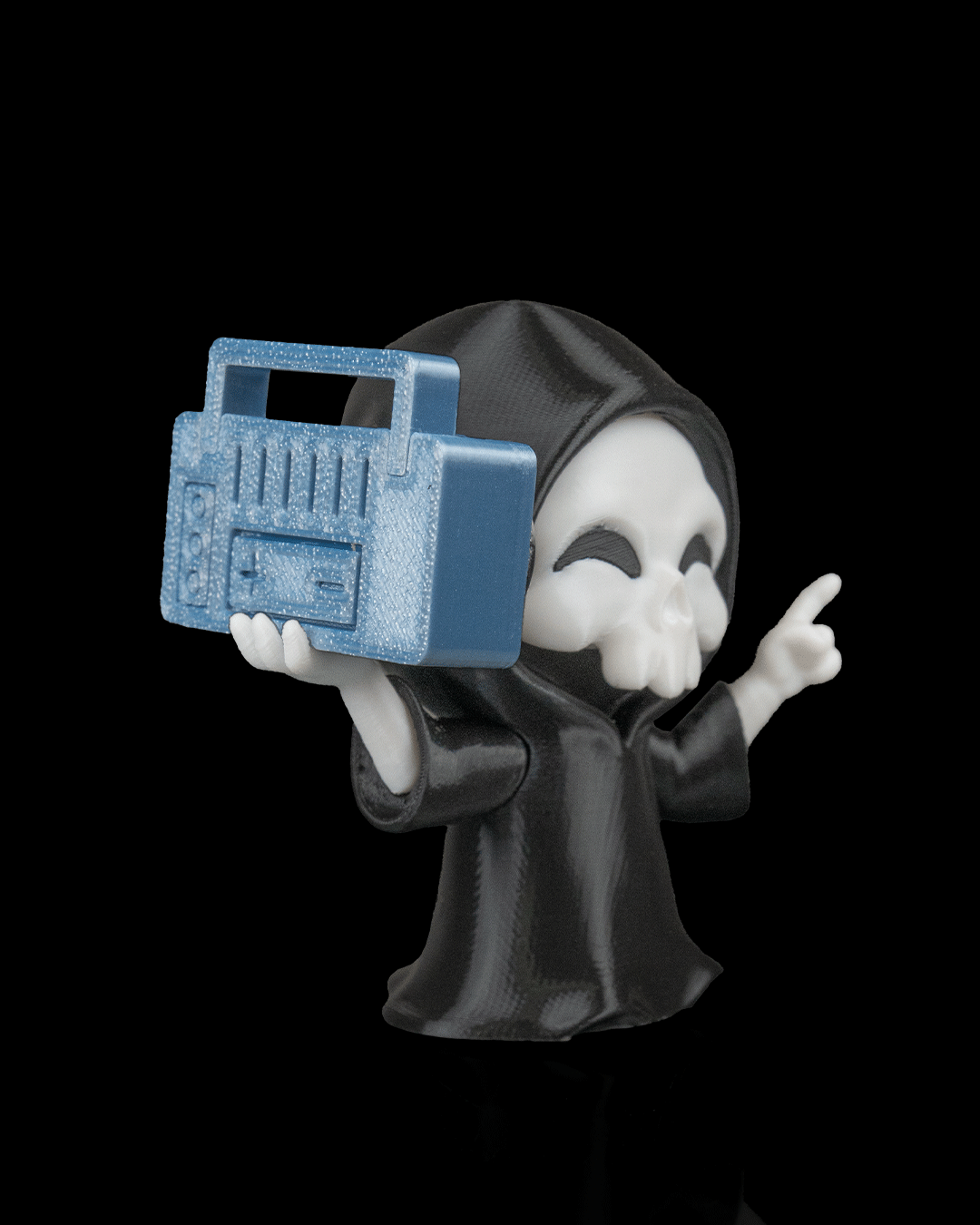Grim Reaper "Groove Reaper" Collectible Figure Keychain