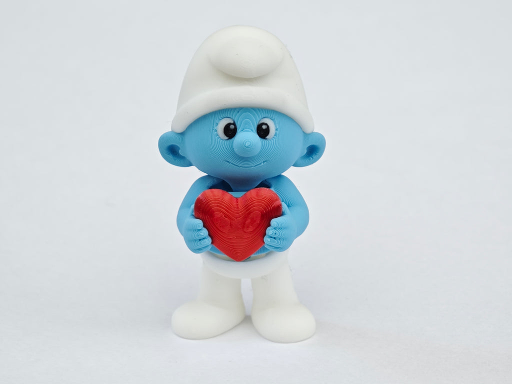 Articulated Smurfs Collection Minifigure Keychains – 8 Character Variants